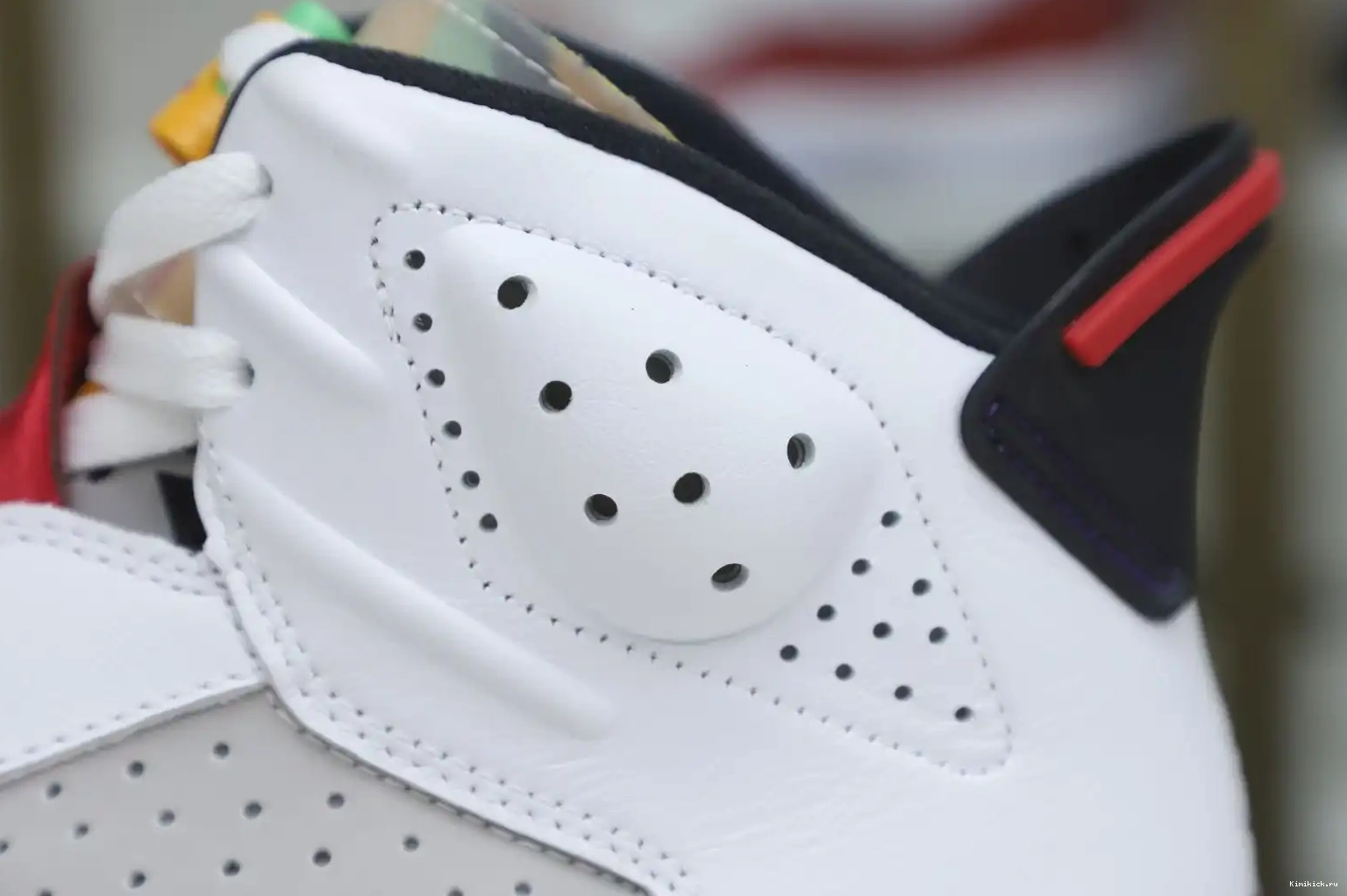 Kimikick 6 NEUTRAL AIR GREY JORDAN RETRO 0422